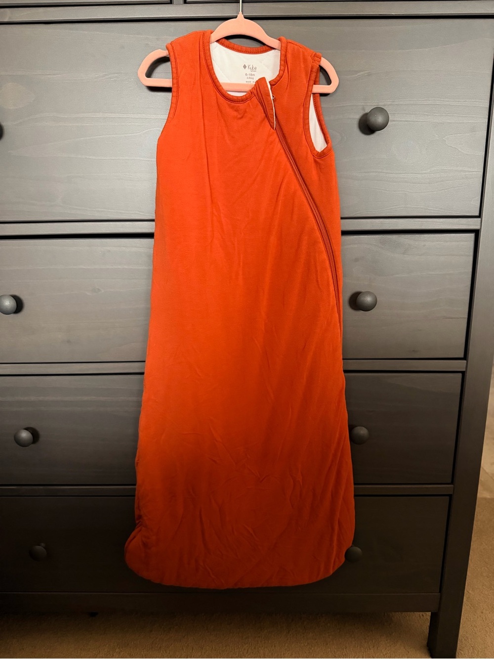 Kyte BABY Orange 2.5 Tog 6-18 Sleep Sack